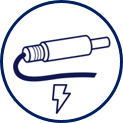 Icon Kabelbau Hochspannung