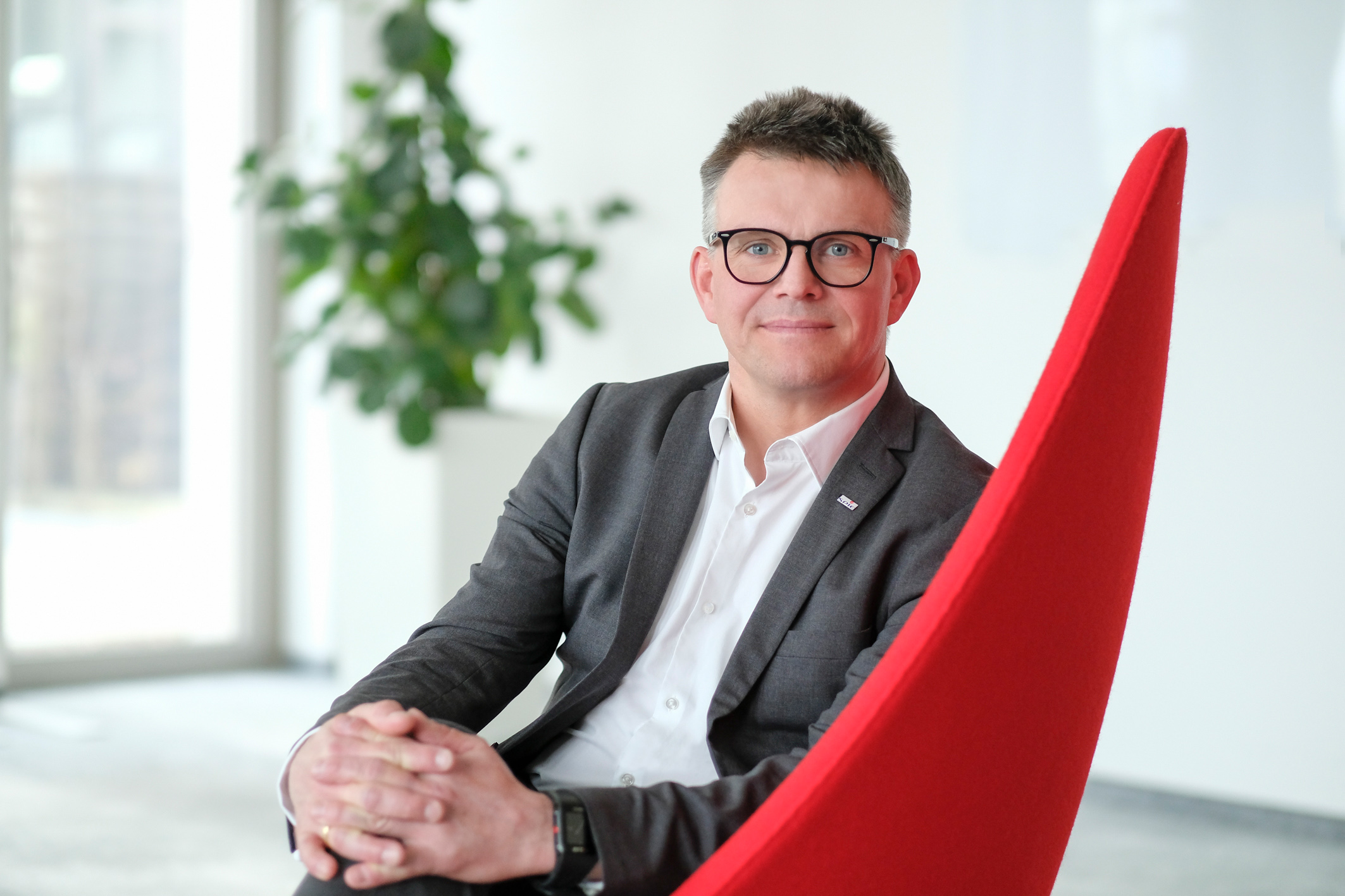 Burkhard Sager, Leiter Geschäftsbereich High Voltage - Bildnachweis SPIE