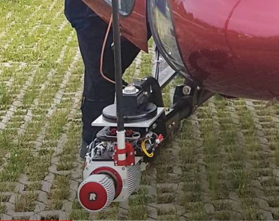 Lidar unter Heli