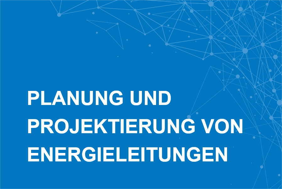 Karte Planung von Energieleitungen
