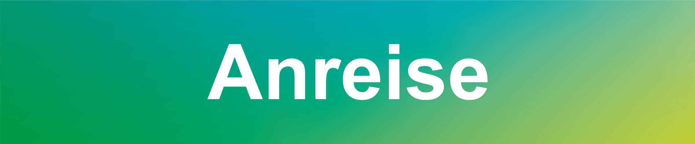 Anreise