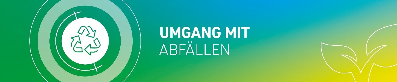 Umgang mit Abfällen