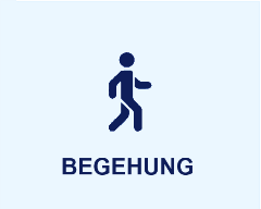 Symbol Begehung