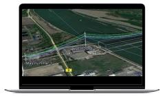 Ansicht Software GoogleEarth_FMPROFIL