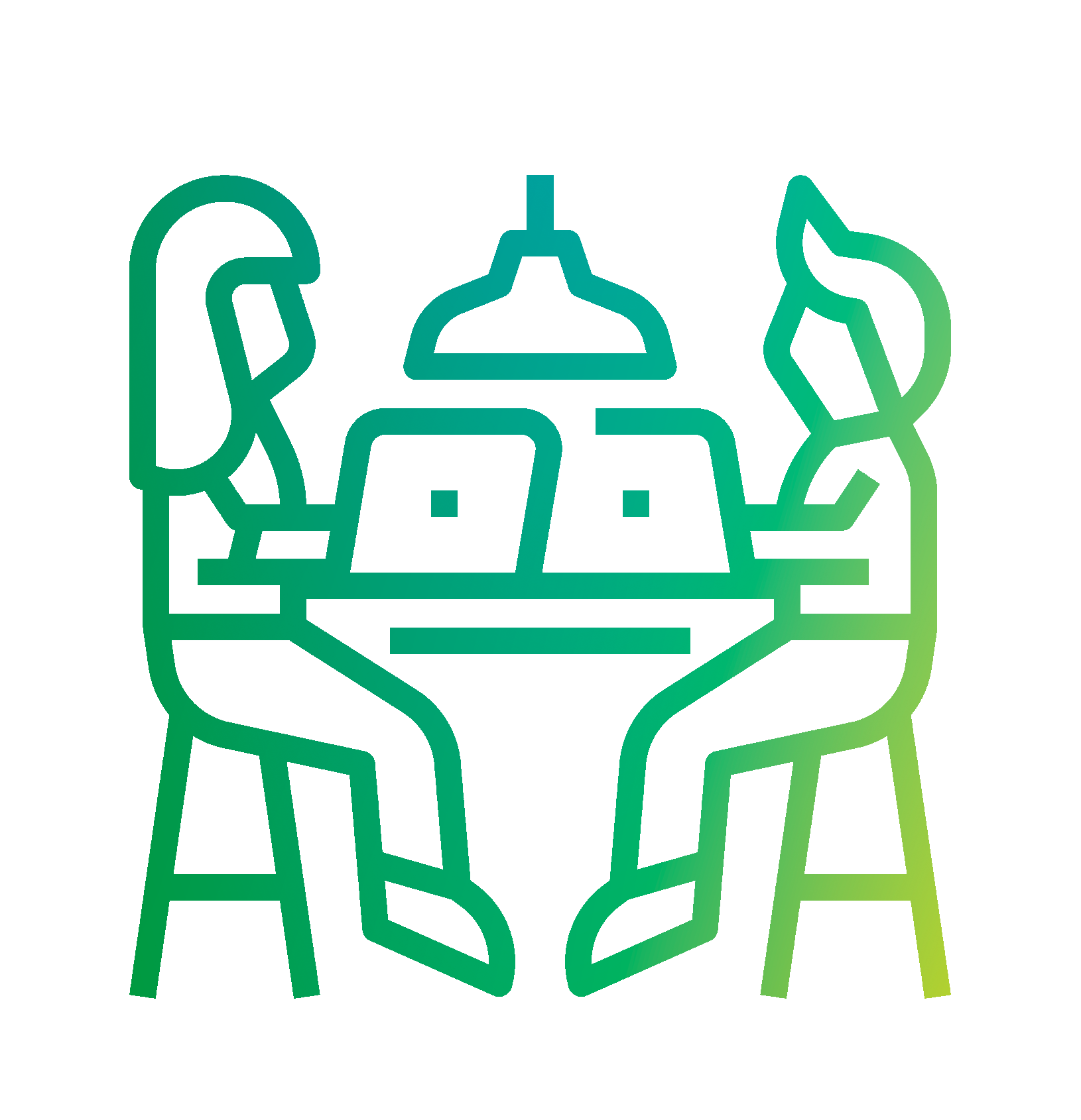 Moderne Arbeitsplatzausstattung und Fahrzeugflotte