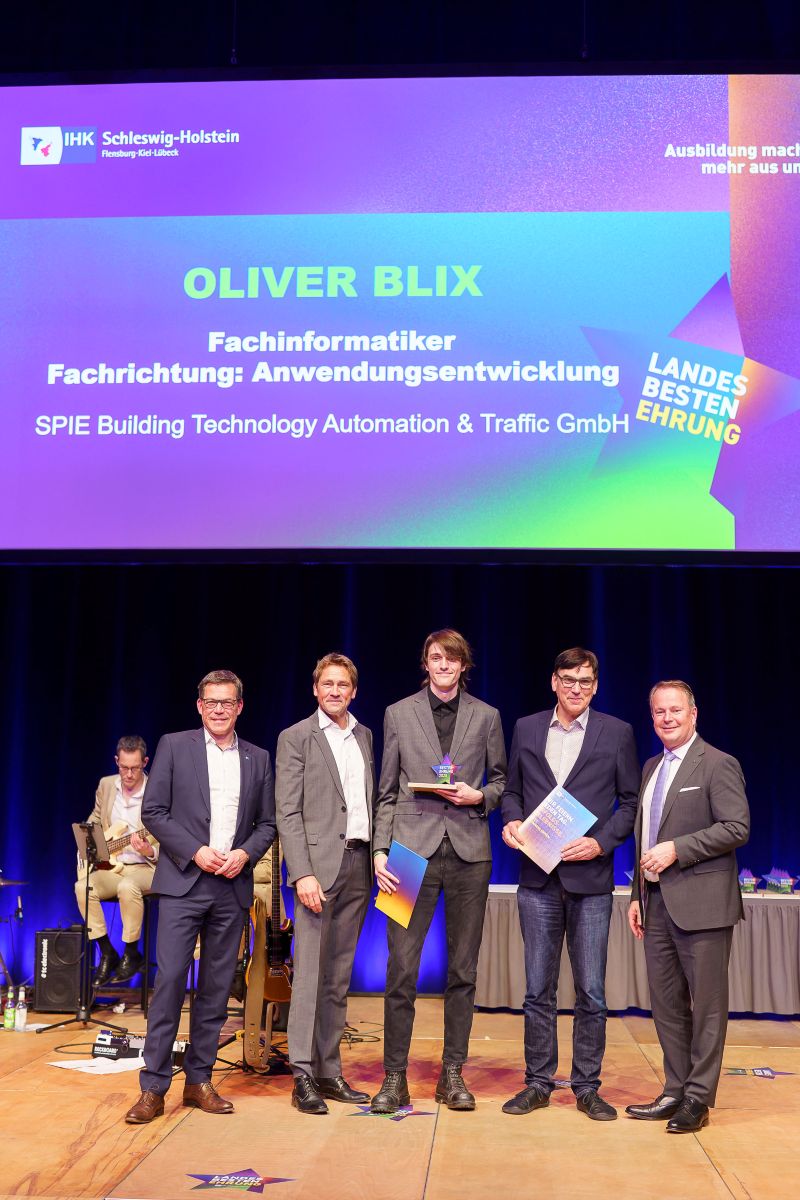 Oliver Blix ist Landes- und Kammerbester!