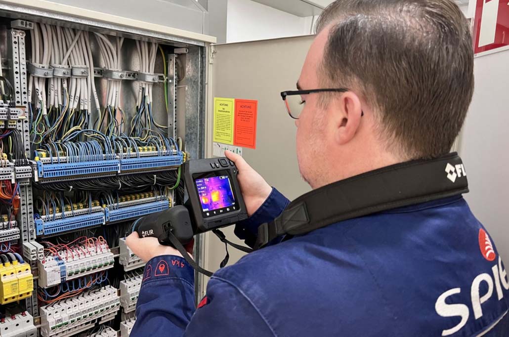 Elektrothermografie-Wartung-Instandhaltung - Bildnachweis SPIE
