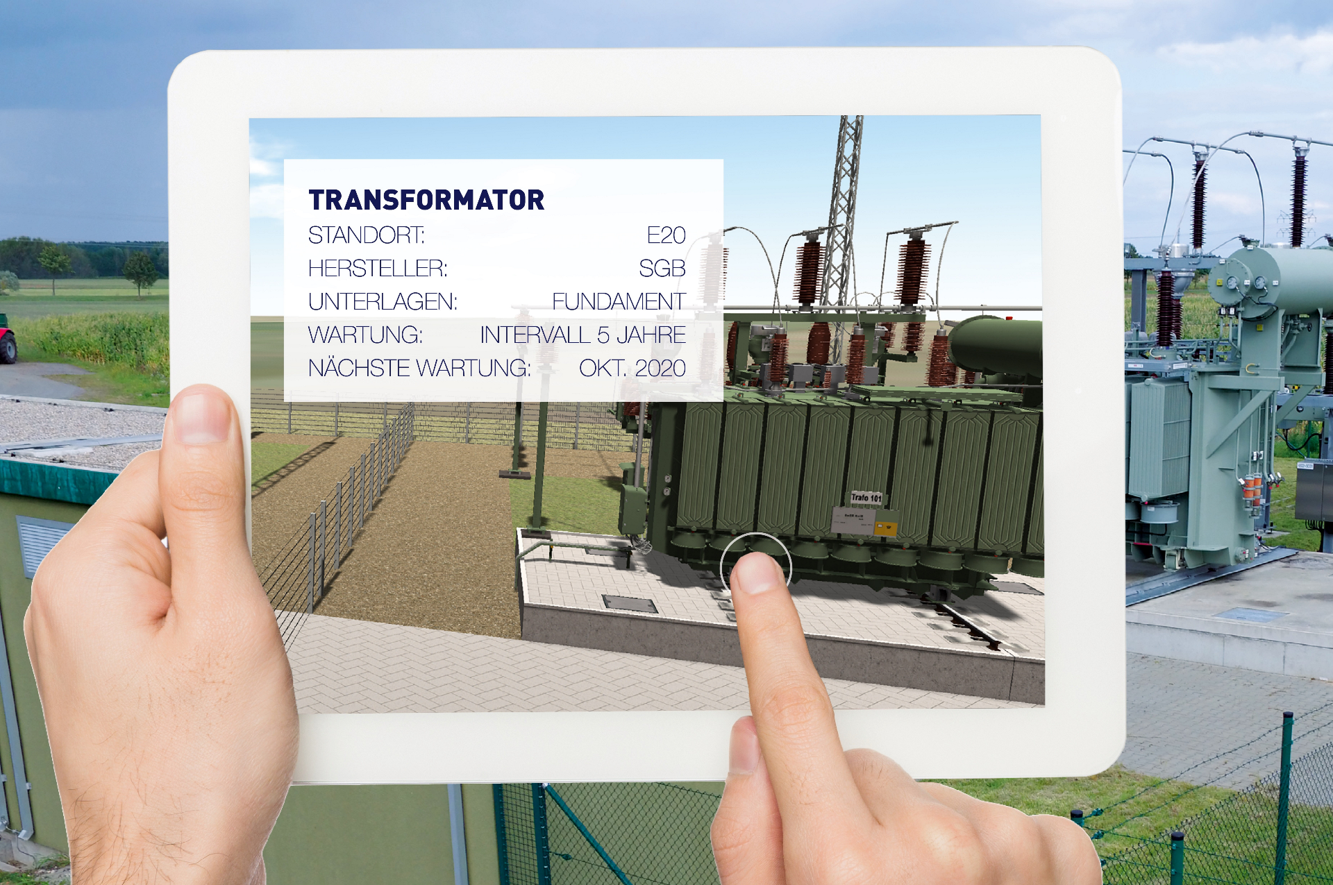 Monitoring von Umspannwerken - Bildnachweis SPIE