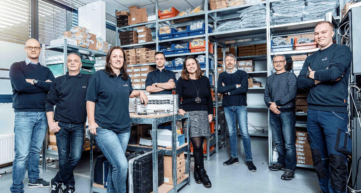 Teamportrait ICS Leipzig - Bildnachweis SPIE
