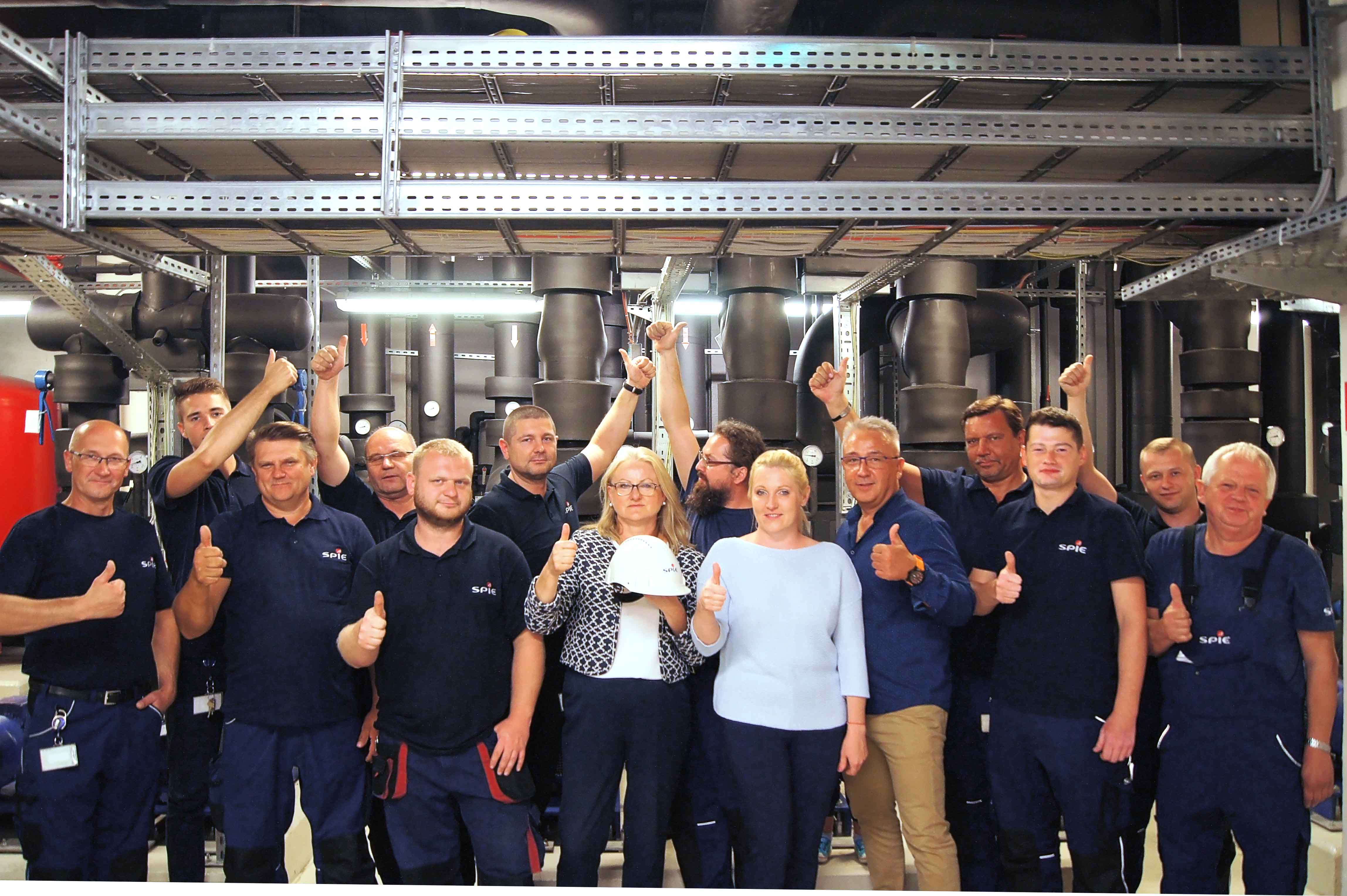 Teamportrait Polen - Bildnachweis SPIE
