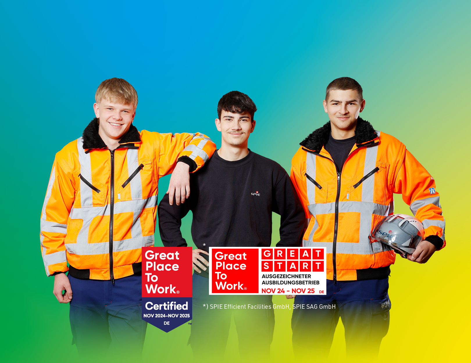 SPIE Great Place to work _Ausbildung